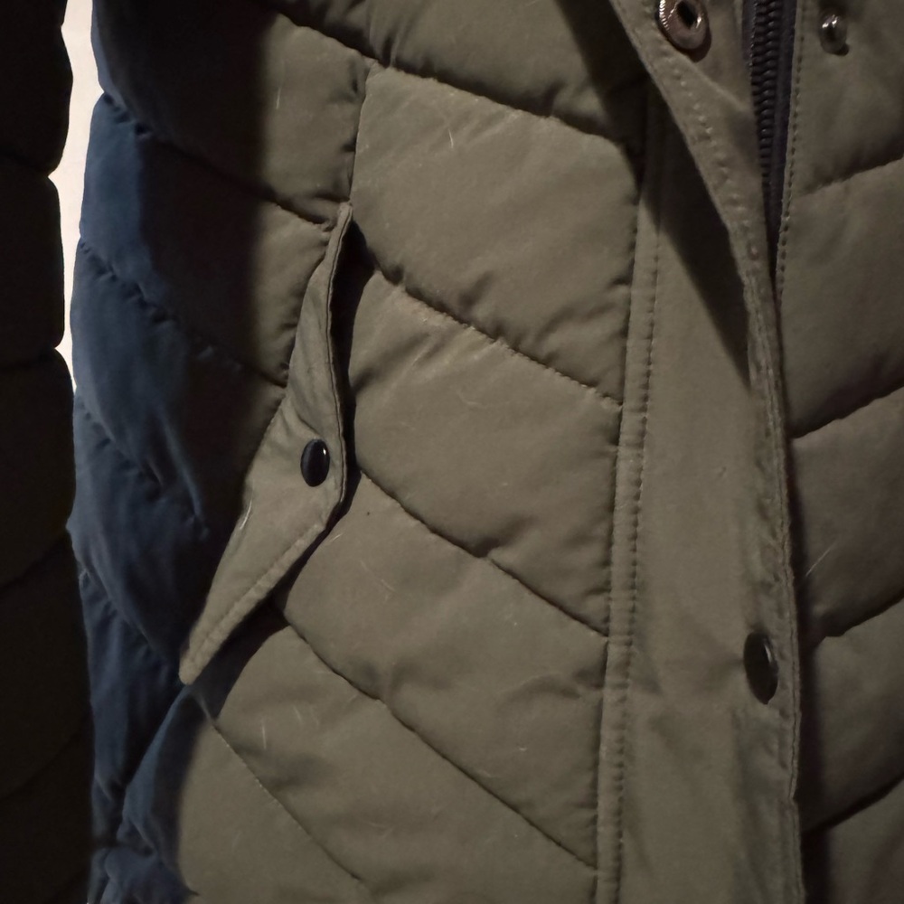 Swiss Tech Women's Dark Green Puffer Jacket - Picture 6 of 7